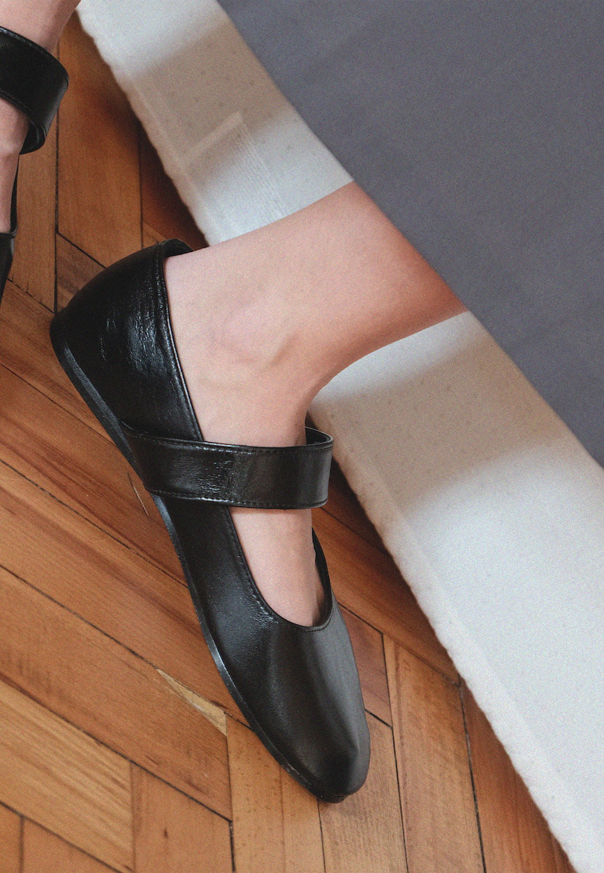 Mary Janes Velcro | Black